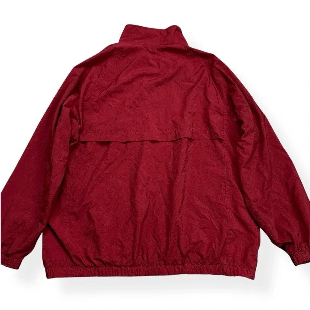 VTG Nike Windbreaker Jacket Men's Large Sooners University of Oklahoma Softshell